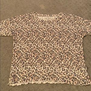 American eagle cheetah t-shirt